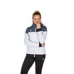 Damska bluza dresowa z kapturem Erima Change. Białe bluzy Erima, bez wzorów, z dresówki, z kapturem. W wyprzedaży za 268.50 zł.