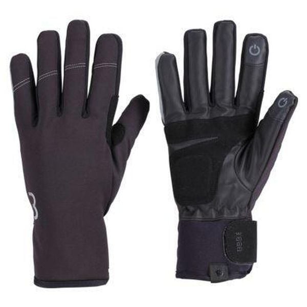 Rękawice zimowe BBB ColdShield. Czarne rękawiczki BBB CYCLING, bez wzorów, sportowe. Za 199.90 zł.