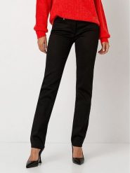 Toni Dżinsy - Regular fit - w kolorze czarnym rozmiar: 42. Czarne jeansy Toni, z aplikacjami, z podwyższonym stanem. Za 152.99 zł.