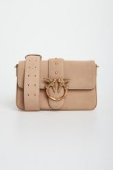 Torebka damska zamszowa skóra Mini Slouchy Fl Suede PINKO. Torebki klasyczne Pinko, bez wzorów, ze skóry, zamszowe, bez dodatków. W wyprzedaży za 1,247.20 zł.