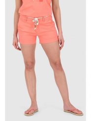 Alife and kickin Szorty "Reina" w kolorze koralowym rozmiar: XS. Czerwone szorty Alife and Kickin, bez wzorów, z tkaniny. Za 69.99 zł.