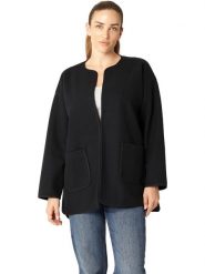 Ilse Jacobsen Kurtka przejściowa w kolorze czarnym rozmiar: 44. Czarne kurtki Ilse Jacobsen, bez wzorów, bez kaptura. Za 173.99 zł.