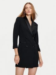 Imperial Sukienka koktajlowa AFAXIAW Czarny Slim Fit. Czarne sukienki Imperial, m, bez wzorów, z syntetyku, wizytowe, bez kołnierzyka, bez ramiączek. Za 579.99 zł.