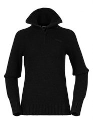 Bergans Wełniany sweter "Ulriken" w kolorze czarnym rozmiar: XL. Czarne swetry Bergans, xl, bez wzorów, z wełny, bez ramiączek. Za 459.04 zł.