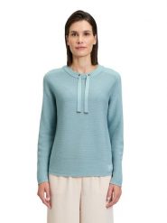 Betty Barclay Sweter w kolorze błękitnym rozmiar: 48. Niebieskie swetry Betty Barclay, bez wzorów, ze splotem, bez ramiączek. Za 130.99 zł.