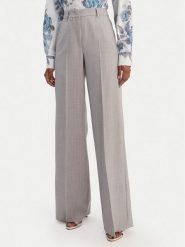 Marella Spodnie materiałowe Giunchi 2613131101 Szary Straight Fit. Szare spodnie materiałowe Marella, bez wzorów, z materiału. Za 719.99 zł.