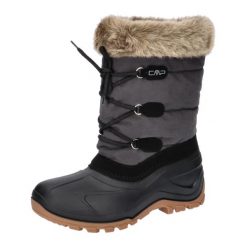 Buty zimowe damskie, Nietos Low. Brązowe trekkingi CMP, z materiału, trekkingowe. Za 329.99 zł.