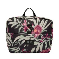 Kosmetyczka Roxy. Czarne kufry i kosmetyczki Roxy, bez wzorów, z materiału, bez dodatków. Za 169.99 zł.