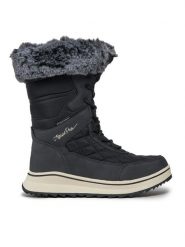 Alpine Pro Śniegowce LBTB464 Czarny. Czarne trapery i śniegowce Alpine Pro, z materiału. Za 469.99 zł.