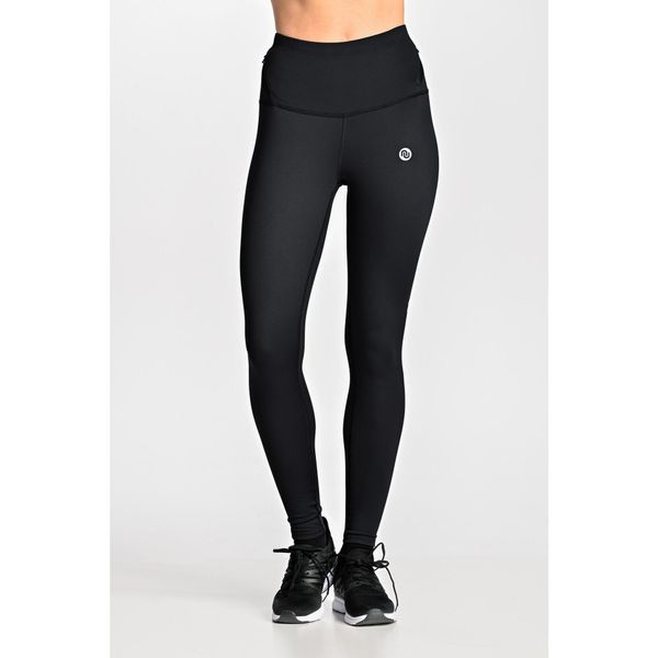 Legginsy ocieplane do biegania damskie Nessi Sportswear. Czarne legginsy NESSI SPORTSWEAR, s, bez wzorów, do biegania. W wyprzedaży za 399.00 zł.