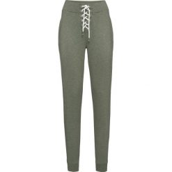 Spodnie dresowe bonprix oliwkowy. Spodnie dresowe marki bonprix. Za 54.99 zł.