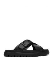 G-Star Raw Klapki CEO-WI16-MARS-02 Czarny. Czarne klapki G-Star Raw, bez wzorów, ze skóry, bez obcasa. Za 269.99 zł.