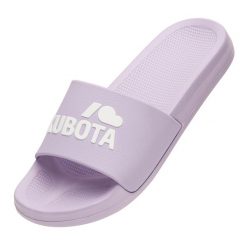 Kubota Klapki Basenowe Basic. Fioletowe klapki Kubota, bez wzorów, bez obcasa. Za 99.99 zł.