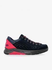 Buty outdoor damskie Hanwag Coastrock Low Lady ES. Niebieskie trekkingi Hanwag, z materiału, outdoorowe. Za 665.49 zł.