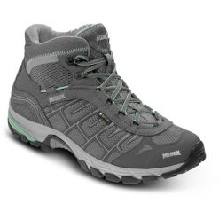 Buty turystyczne damskie Quebec Lady Mid z membraną Gore - Tex. Szare trekkingi Meindl, z gore-texu, trekkingowe. Za 880.02 zł.