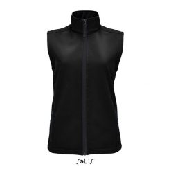 Damska kamizelka softshell sm Sol's Race Bw. Czarne kurtki sportowe SOL'S, s, bez wzorów, z softshellu, bez kaptura. Za 150.00 zł.