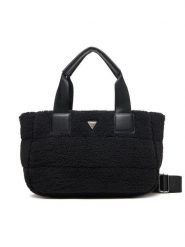Guess Torebka V5BZ15 WF830 Czarny. Czarne torebki klasyczne Guess, z aplikacjami, z materiału, bez dodatków. Za 349.99 zł.
