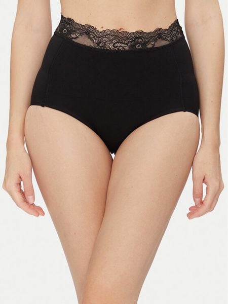 Ysabel Mora Figi klasyczne z wysokim stanem 19061 Czarny. Czarne figi YSABEL MORA, m, bez wzorów, z syntetyku. Za 89.99 zł.