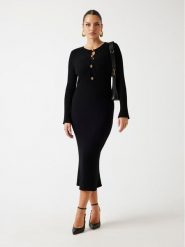 Marciano Guess Sukienka 178591 Czarny Classic Fit. Czarne sukienki Marciano Guess, na co dzień, z aplikacjami, bez kołnierzyka, bez ramiączek, proste. Za 989.99 zł.