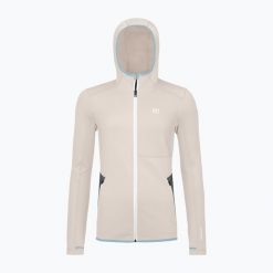 Bluza damska ORTOVOX Fleece Hoody. Białe bluzy ORTOVOX, bez wzorów, bez kaptura. Za 909.99 zł.