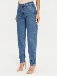 Guess Jeans Jeansy W4YA0D D5CC3 Niebieski Relaxed Fit. Niebieskie jeansy Guess Jeans, z aplikacjami. Za 279.99 zł.