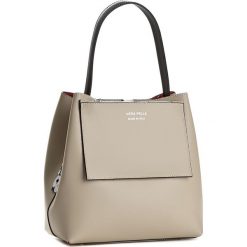 Torebka CREOLE - K10287 Beż. Brązowe torby na ramię Creole, bez wzorów, ze skóry, na ramię, bez dodatków. W wyprzedaży za 259.00 zł.