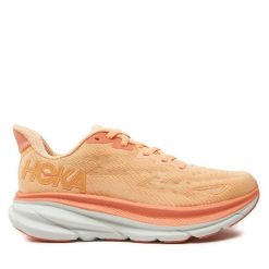 Buty do biegania Hoka. Brązowe obuwie sportowe HOKA, bez zapięcia, do biegania. Za 499.99 zł.