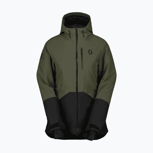Kurtka narciarska damska SCOTT Ultimate Dryo Ripstop. Zielone kurtki narciarskie Scott, l, bez wzorów, z materiału, bez kaptura, narciarskie. Za 1,149.00 zł.