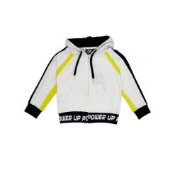 Bluza z bawełna z kaptur na co dzień na siłownię. Białe bluzy LEONE 1947 APPAREL, bez wzorów, z bawełny, bez kaptura. W wyprzedaży za 103.52 zł.