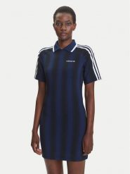 Adidas Sukienka codzienna Football Inspired Graphic JW5143 Granatowy Regular Fit. Niebieskie sukienki Adidas, na co dzień, m, bez wzorów, z syntetyku, bez kołnierzyka, bez ramiączek, proste. Za 279.99 zł.