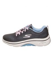 Skechers Sneakersy "Go walk Arch Fit 2.0 - Vivid" w kolorze niebiesko-czarnym rozmiar: 36,5. Czarne trampki Skechers, bez wzorów, z materiału, bez zapięcia. Za 193.70 zł.