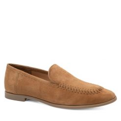 Lordsy Sergio Bardi. Brązowe lordsy Sergio Bardi, bez wzorów, bez obcasa, bez zapięcia. Za 299.99 zł.