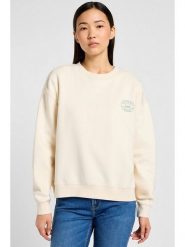 Lee Bluza w kolorze kremowym rozmiar: XL. Brązowe bluzy Lee, xl, bez wzorów, bez kaptura. Za 123.25 zł.