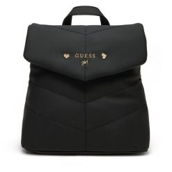 Plecak Guess. Czarne plecaki Guess, z aplikacjami. Za 159.99 zł.