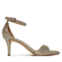 Sandały MICHAEL Michael Kors. Żółte sandały MICHAEL Michael Kors, bez wzorów, bez obcasa, na szpilce, bez zapięcia. Za 489.99 zł.