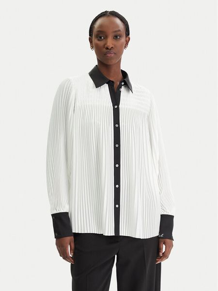 KARL LAGERFELD Koszula B1W11008 Écru Regular Fit. Koszule KARL LAGERFELD, bez wzorów, z syntetyku, biznesowe, bez kołnierzyka, bez ramiączek. Za 1,199.00 zł.