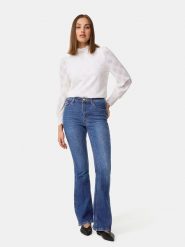 TAIFUN Dżinsy - Slim fit - w kolorze niebieskim rozmiar: 38. Niebieskie jeansy Taifun, bez wzorów, z podwyższonym stanem. Za 191.95 zł.