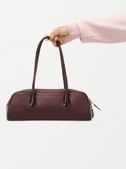 LeGer Torebka "Frauke" w kolorze brązowym rozmiar: onesize. Brązowe torby na ramię LeGer, bez wzorów, z materiału, na ramię, bez dodatków. Za 121.99 zł.