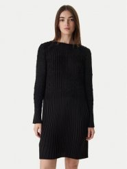 BOSS Sukienka koktajlowa Doppar 50552949 Czarny Regular Fit. Czarne sukienki Boss, bez wzorów, z syntetyku, wizytowe, bez kołnierzyka, bez ramiączek. Za 1,849.00 zł.