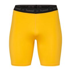 Spodenki termoaktywne piłkarskie dla dorosłych Hummel First Performance Tight. Brązowe bielizna sportowa Hummel, l, bez wzorów. Za 84.00 zł.