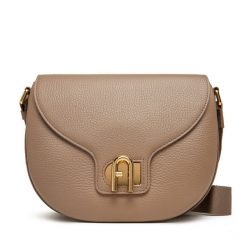Torebka Furla. Brązowe listonoszki Furla, bez wzorów, bez dodatków. Za 1,949.00 zł.