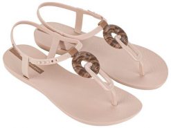 Sandały damskie Ipanema Class Marble. Brązowe sandały Ipanema, bez wzorów, z materiału, sportowe, bez obcasa, bez zapięcia. Za 167.99 zł.