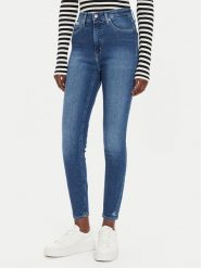 Calvin Klein Jeans Jeansy J20J224037 Granatowy Super Skinny Fit. Niebieskie jeansy Calvin Klein Jeans, bez wzorów. Za 449.99 zł.