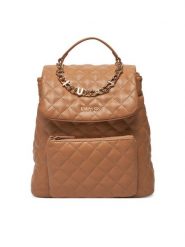 Liu Jo Plecak Ecs M Backpack AA5131 E0015 Brązowy. Brązowe plecaki Liu Jo, bez wzorów, ze skóry. Za 439.99 zł.