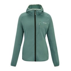 Bluza Damska Kadley Z Pełnym Zamkiem Błyskawicznym. Zielone bluzy Regatta, m, z aplikacjami, z elastanu, z kapturem. Za 218.99 zł.