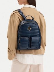 Beverly Hills Polo Club Plecak CWBEO-BHPC-C-024-10 Granatowy. Niebieskie plecaki Beverly Hills Polo Club, bez wzorów, ze skóry. Za 229.99 zł.