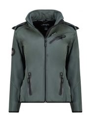 Geographical Norway Kurtka przejściowa "Reinelimo" w kolorze ciemnoszarym rozmiar: L. Szare kurtki Geographical Norway, l, bez wzorów, bez kaptura. Za 165.99 zł.