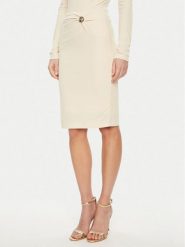 Guess Spódnica midi W5RD53 KAQL2 Beżowy Regular Fit. Brązowe spódnice Guess, s, z aplikacjami, z syntetyku, midi. Za 189.99 zł.