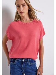 Street One Bezrękawnik w kolorze różowym rozmiar: 38. Różowe swetry Street One, bez wzorów, bez ramiączek. Za 117.45 zł.