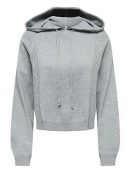 ONLY Bluza w kolorze szarym rozmiar: S. Szare bluzy sportowe Only, s, bez wzorów, z kapturem. Za 114.95 zł.